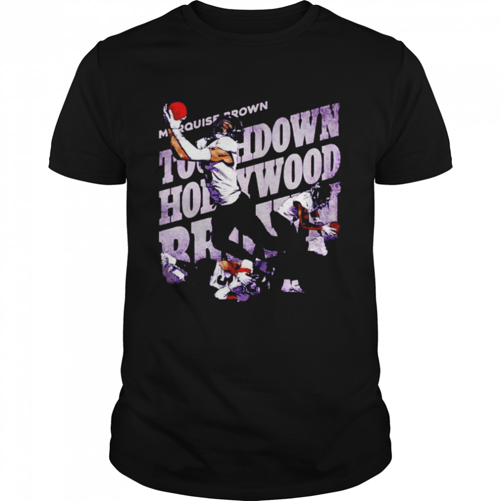 Marquise Brown Hollywood Touchdown shirt