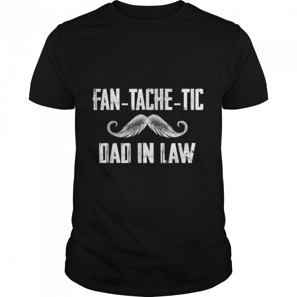 Mens Funny Tee For Fathers Day Fantachetic Dad-In-Law Family T-Shirt B09Zdnjqxr
