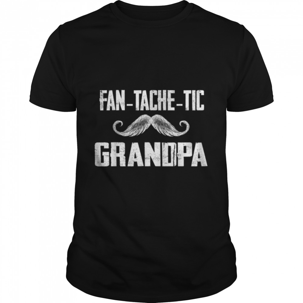 Mens Funny Tee For Fathers Day Fantachetic Grandpa Family T-Shirt B09ZDLSYL7