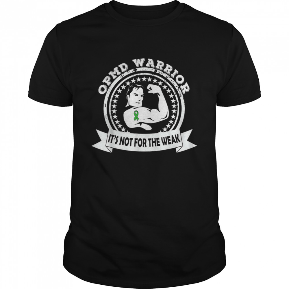 Oculopharyngeal Muscular Dystrophy OPMD Warrior  Classic Men's T-shirt