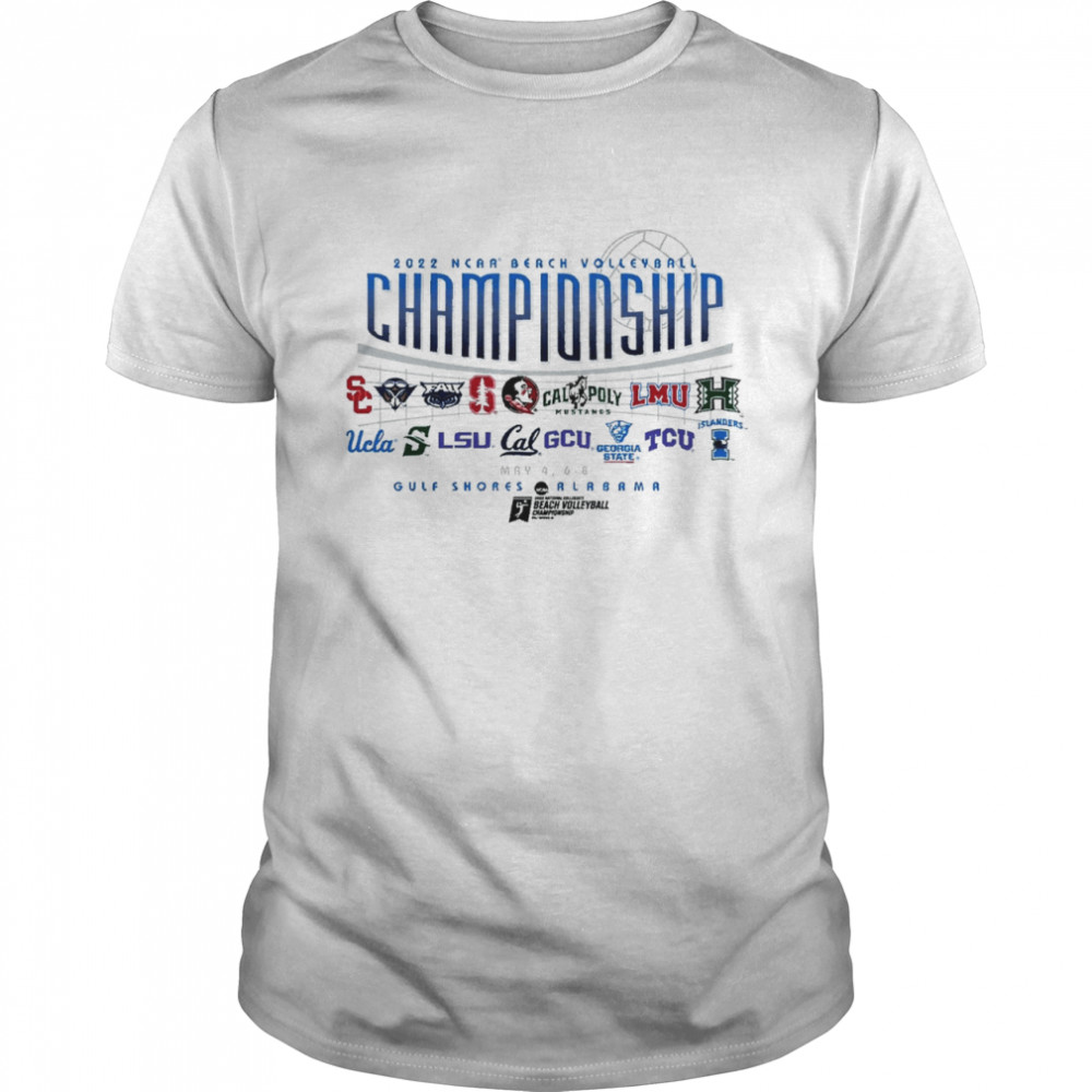 2022 Ncaa Beach Volleyball Championship National Collegiate Gulf Shores Alabama Shirt