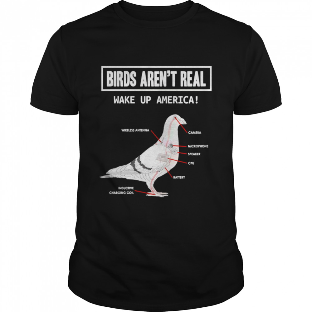 Birds Aren’t Real Wake Up America Shirt