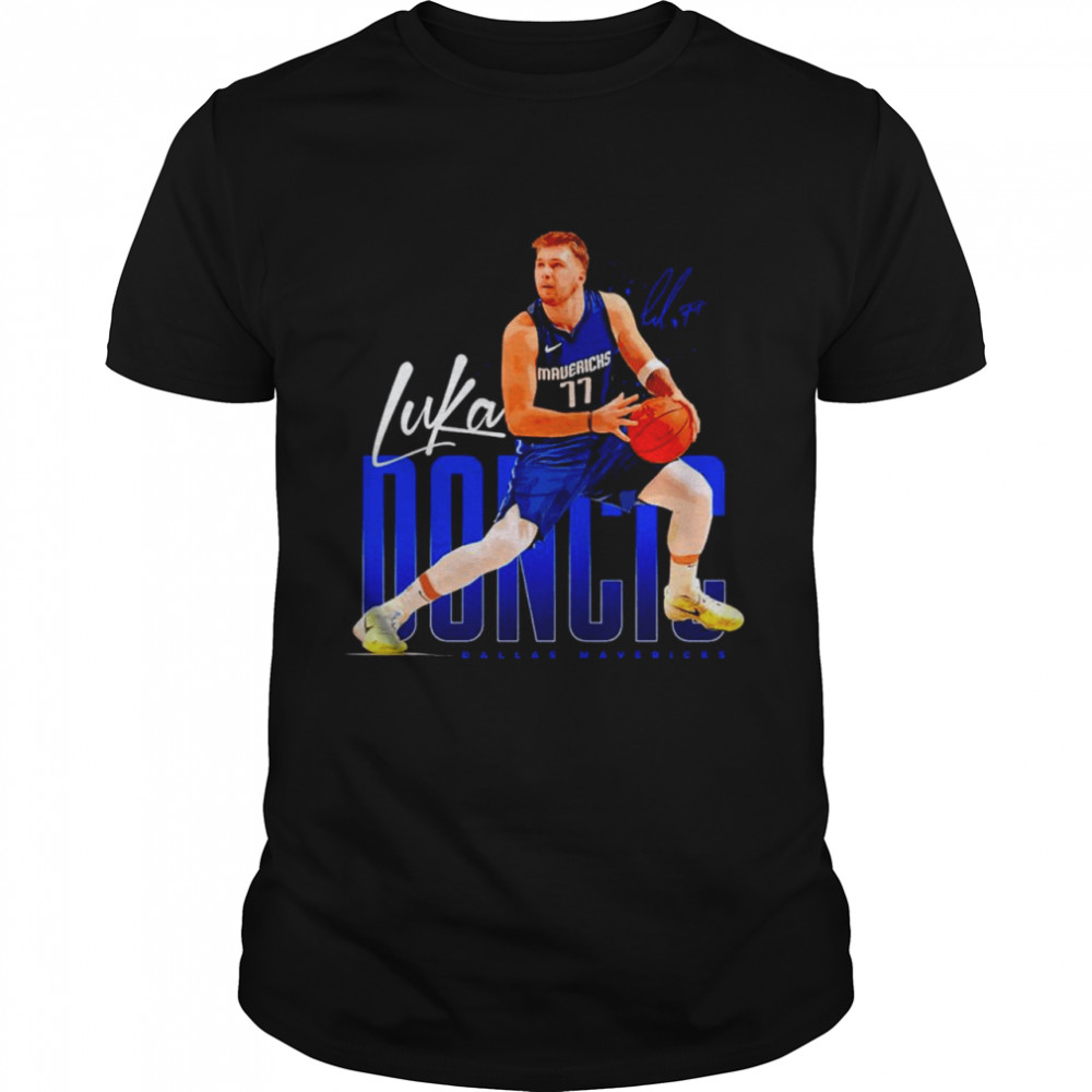 Luka Doncic Dallas Mavericks Basketball Signatures Shirt