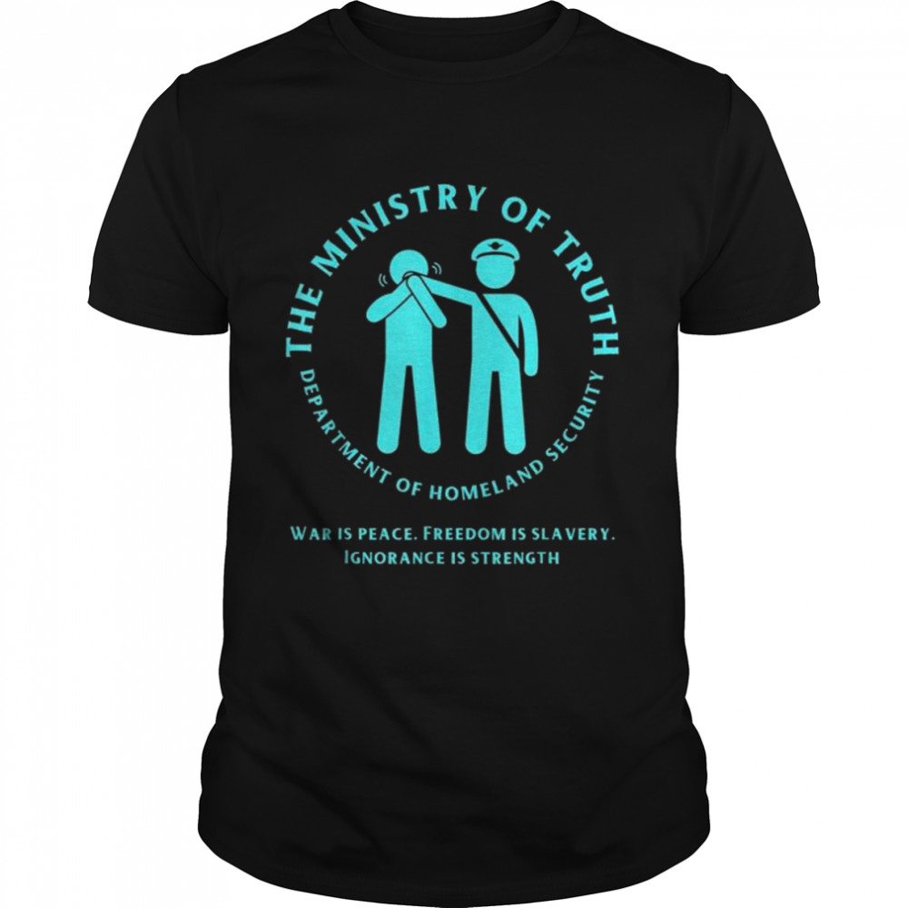 Ministry Of Truth Disinformation Governance Board Shirt