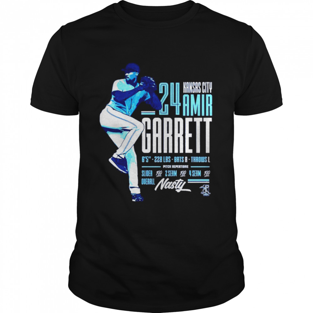 Amir Garrett Nasty KC Baseball shirt