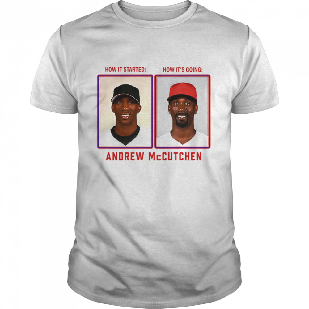 Andrew Mccutchen Then And Now Shirt