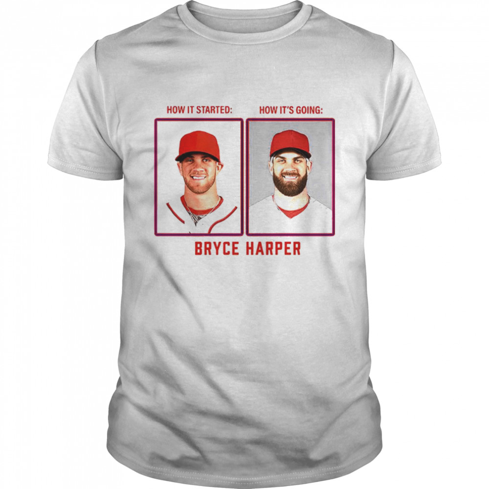 Bryce Harper Then And Now Shirt