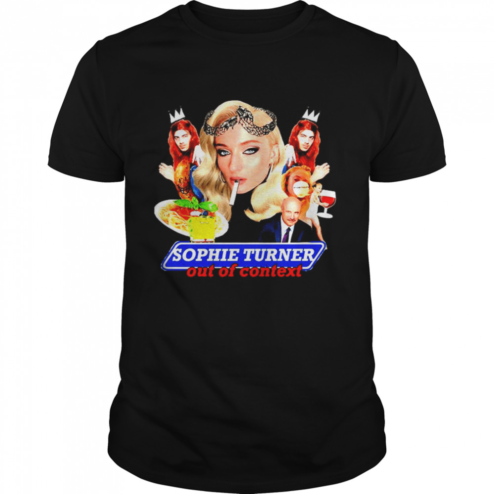 Contrast Sophie Turner T-Shirt