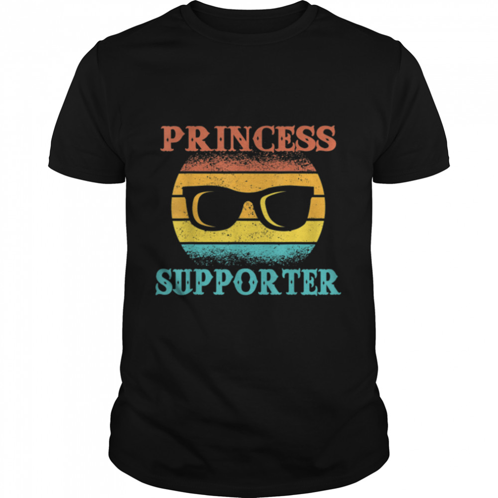 Mens Funny Tee For Fathers Day Princess Supporter Of Daughters T-Shirt B09Zkyzh63