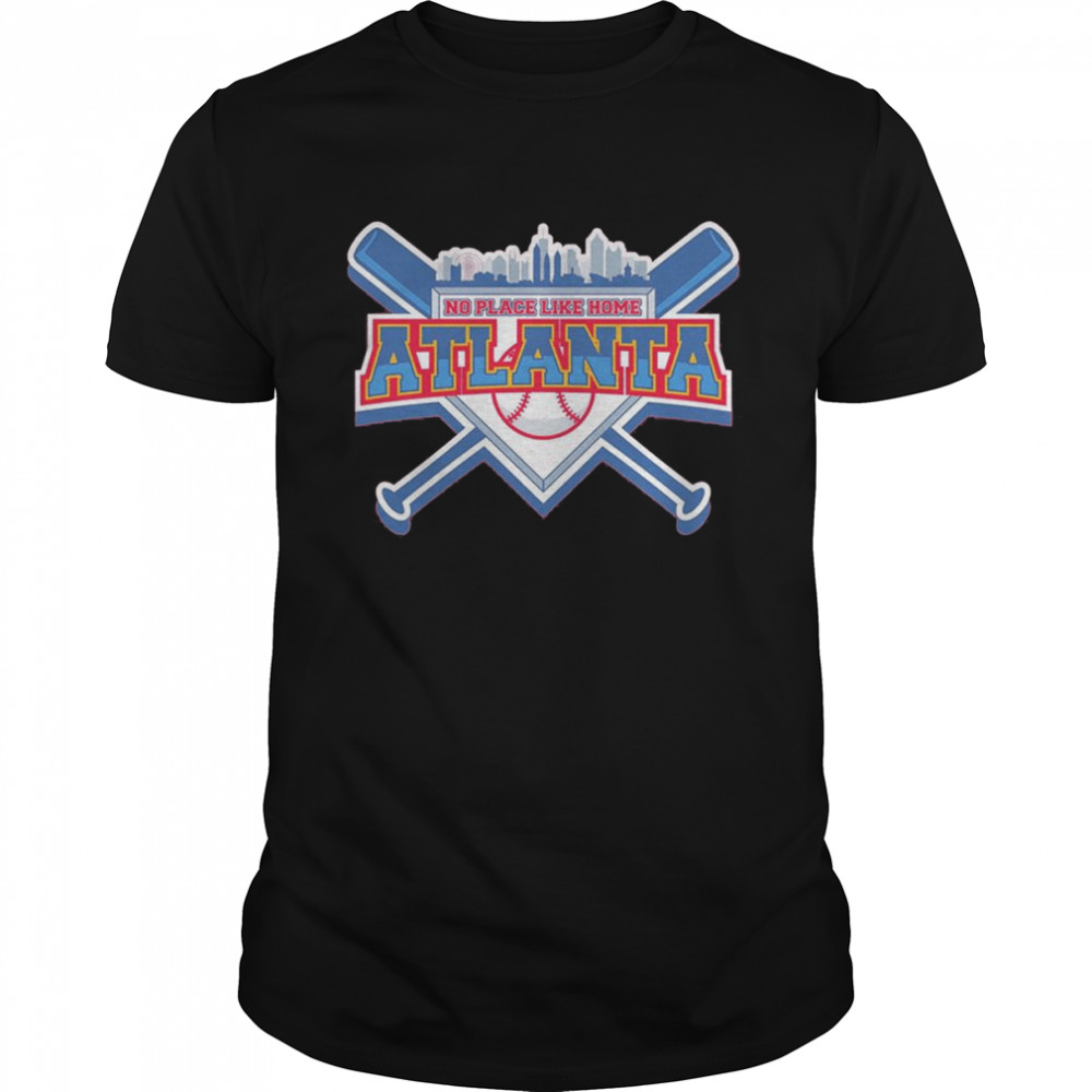No Place Like Home Atlanta Baseball T- Classic Men's T-shirt