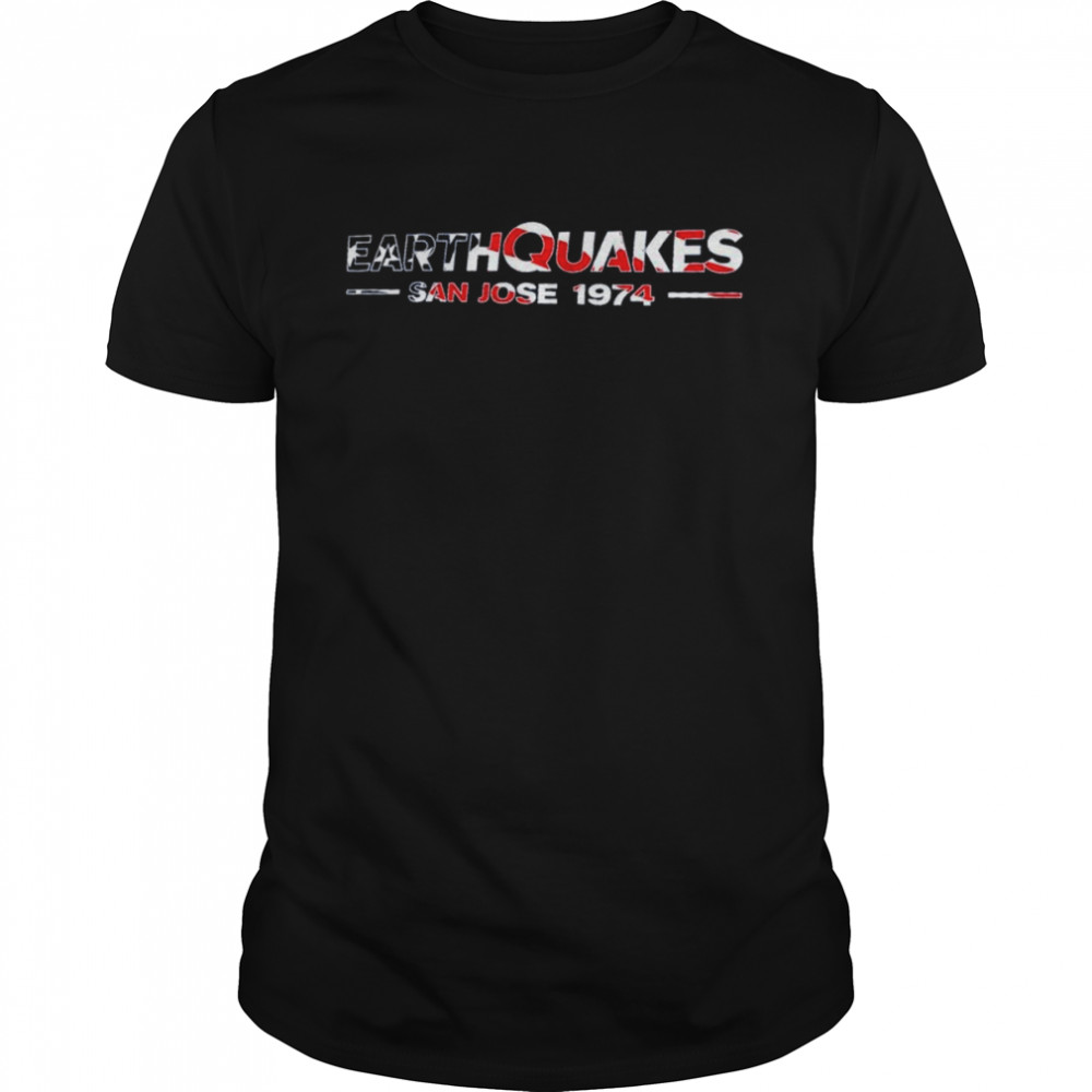 San Jose 1974 Earth Quakes shirt