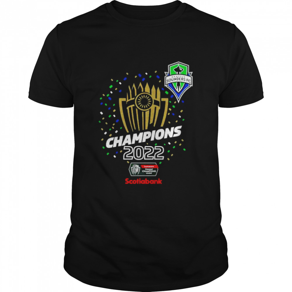 Seattle Sounders FC 2022 CONCACAF Champions League Champions shirt