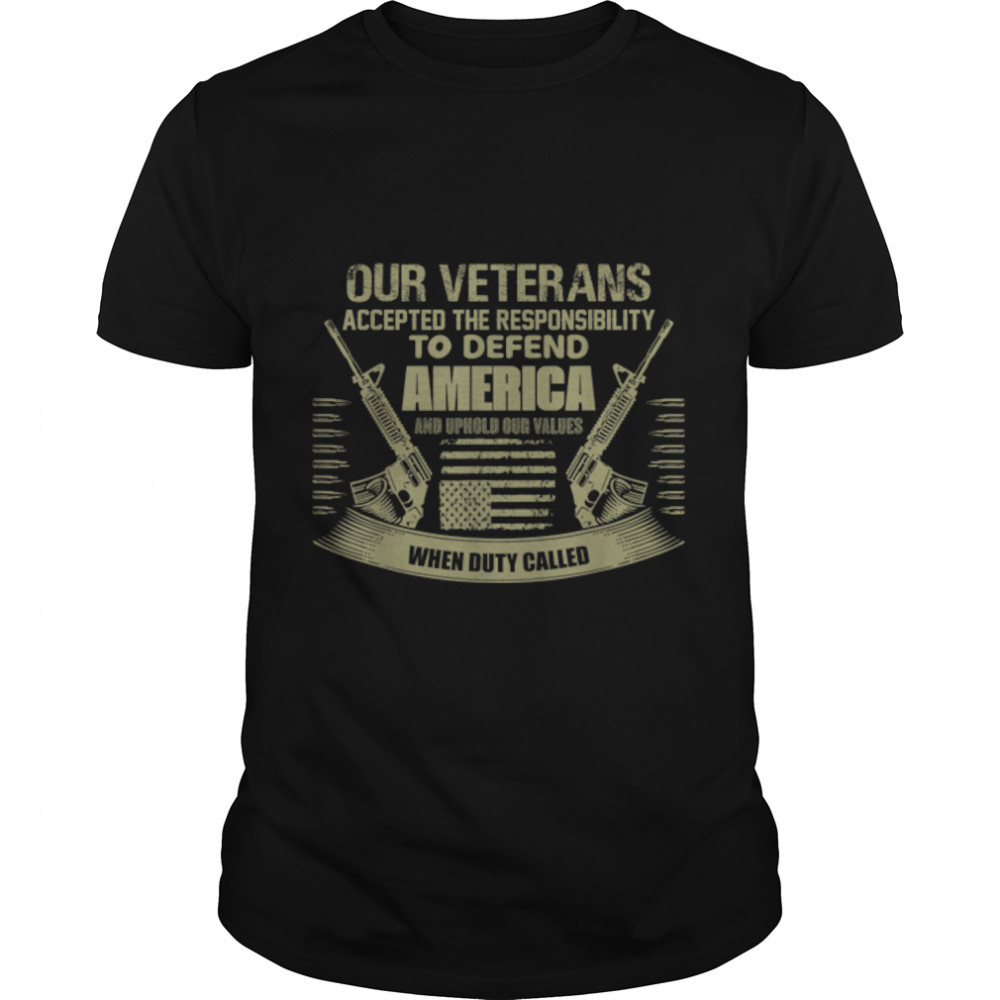 Veterans Day Soldier U.s Flag Combat Patriot T-Shirt B09Zp15V2V