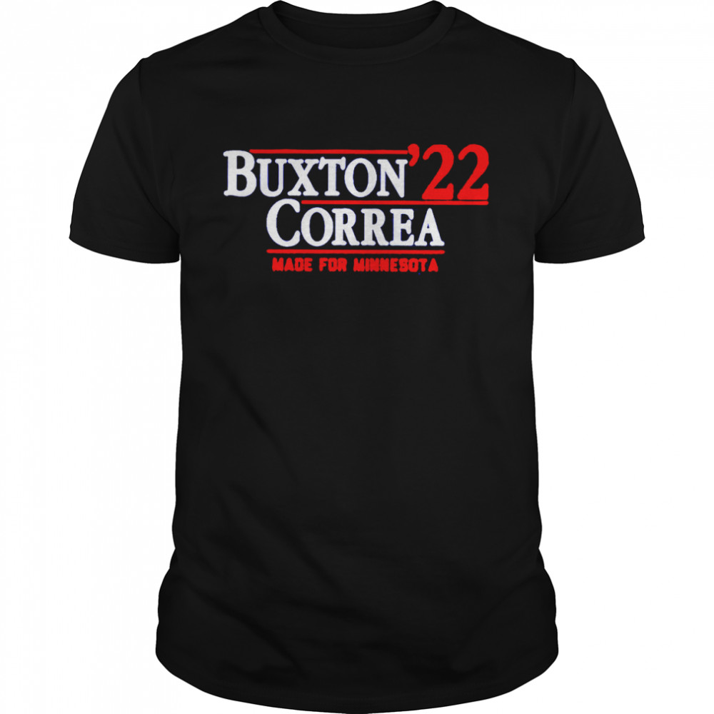 Buxton Correa 2022 Byron Buxton Carlos Correa Minnesota Twins shirt