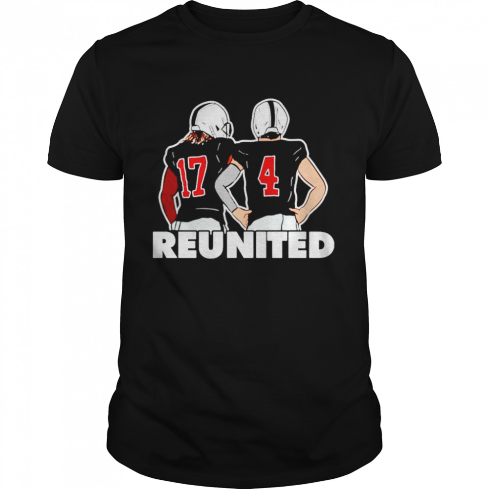 Derek Carr And Davante Adams Las Vegas Raiders Reunited Shirt