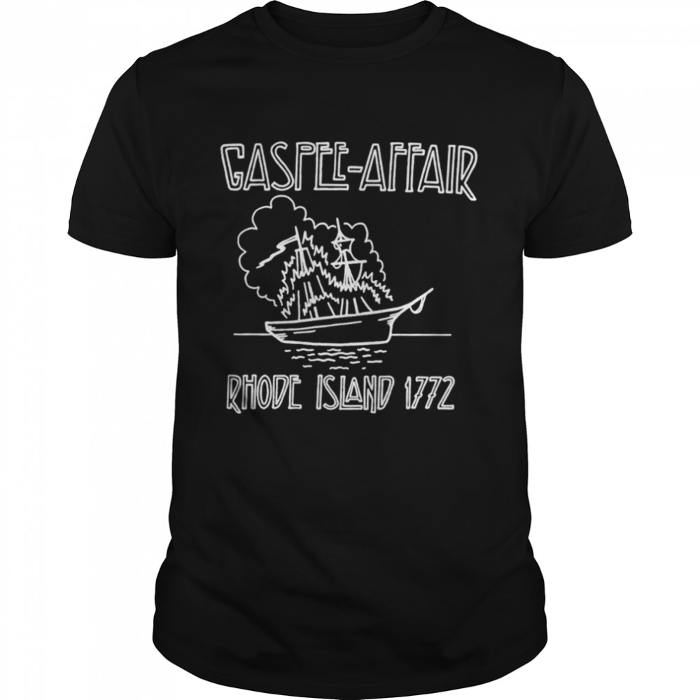 Rhode Island Led Gaspee Gaspee-Affair Rhode Island 1772 shirt Classic Men's T-shirt