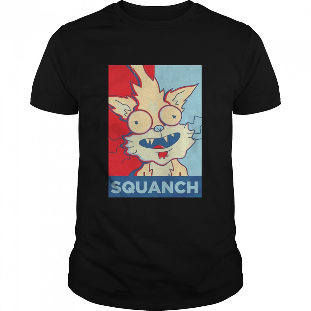 Rick and Morty Squanch shirt