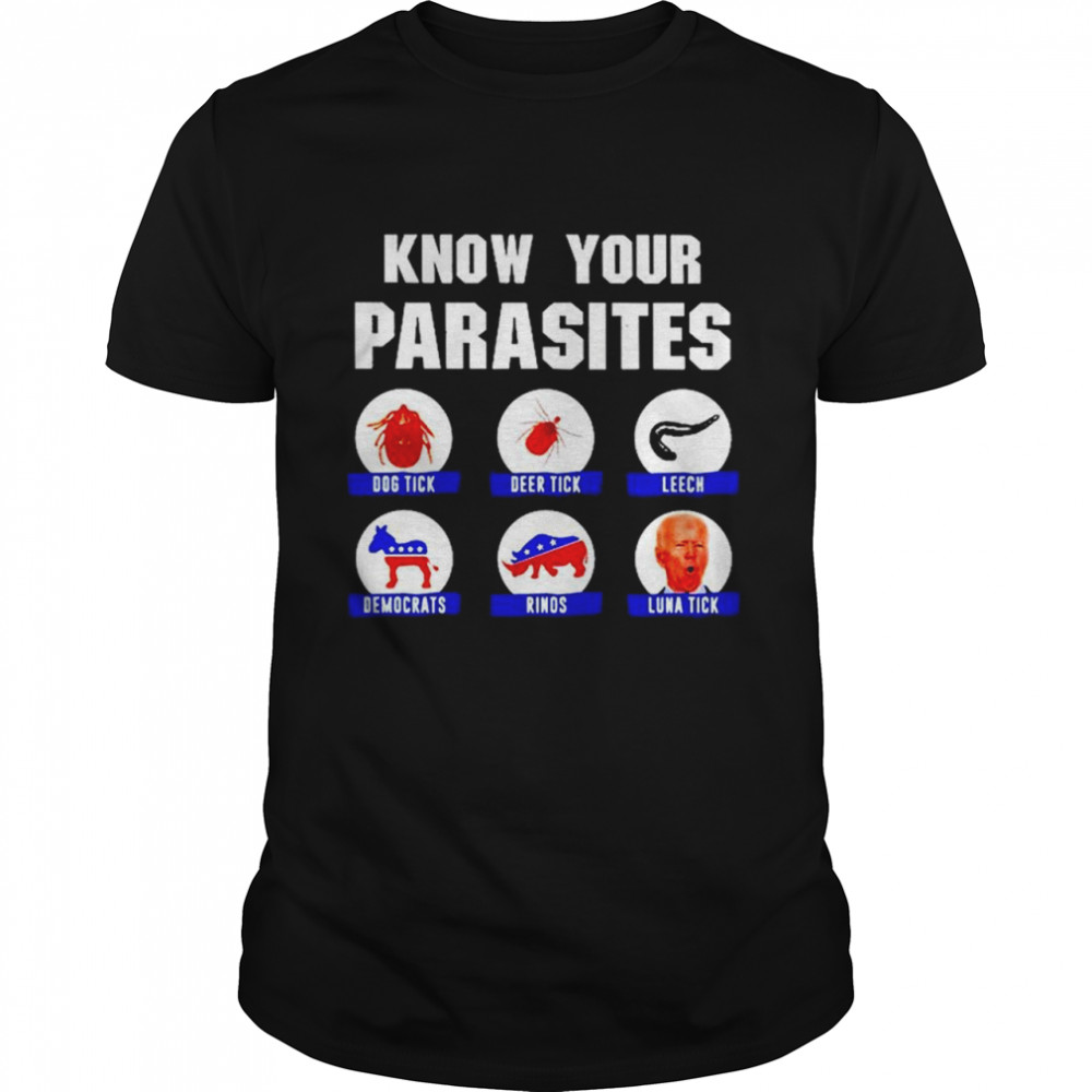 Biden Know Your Parasites T-Shirt
