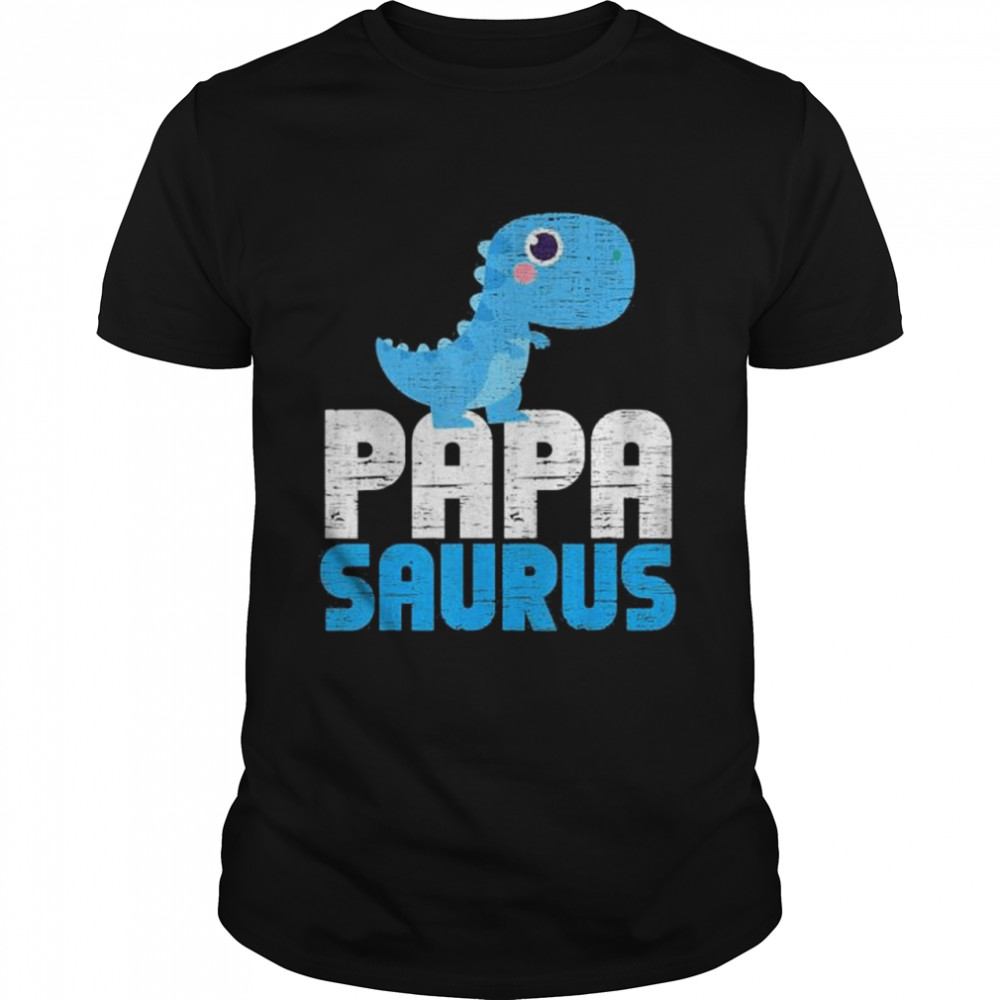 Daddy Papasaurus Family Father’s Day Dinosaur Shirt