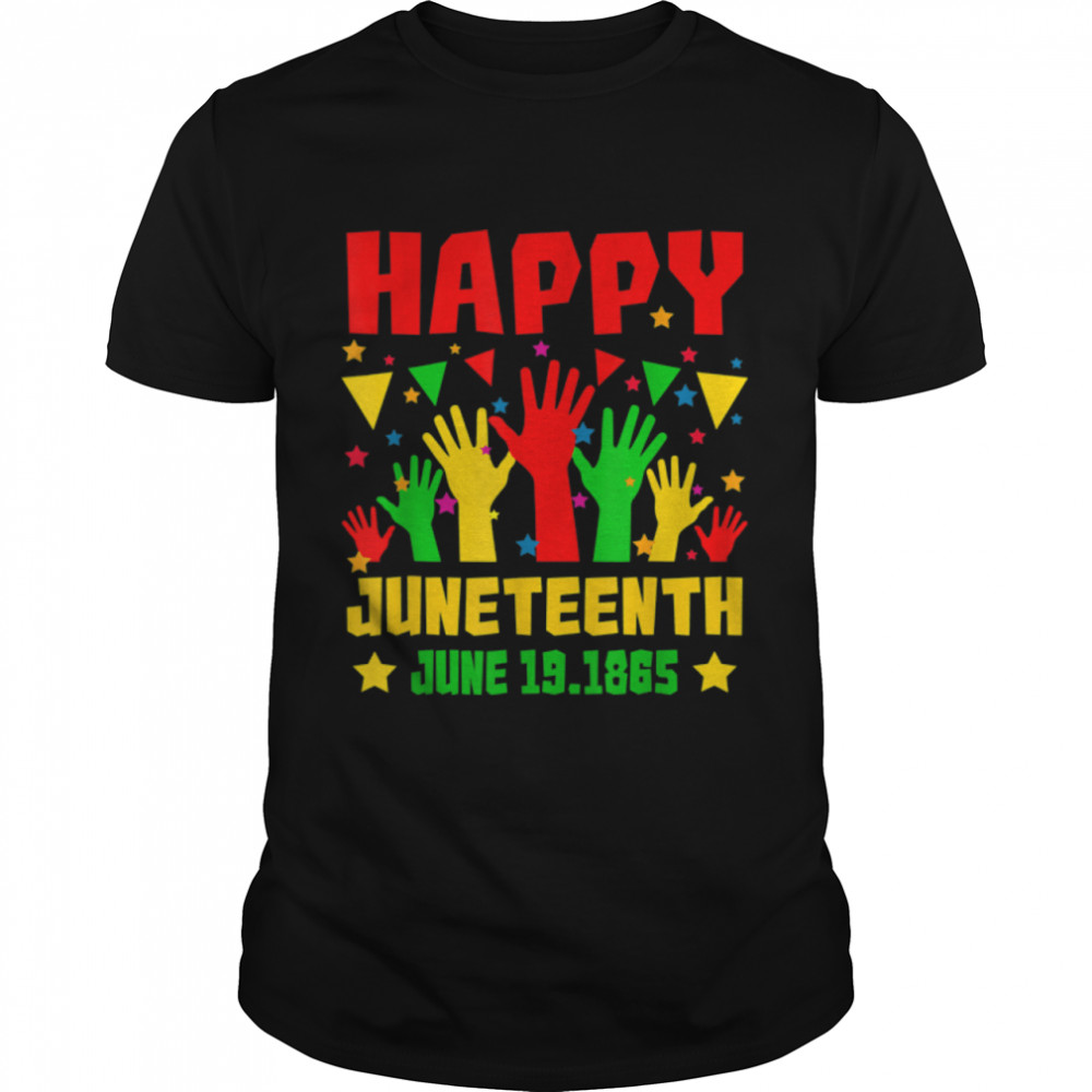 Happy Juneteenth Day Freedom Gift T-Shirt B09ZTK5DB9