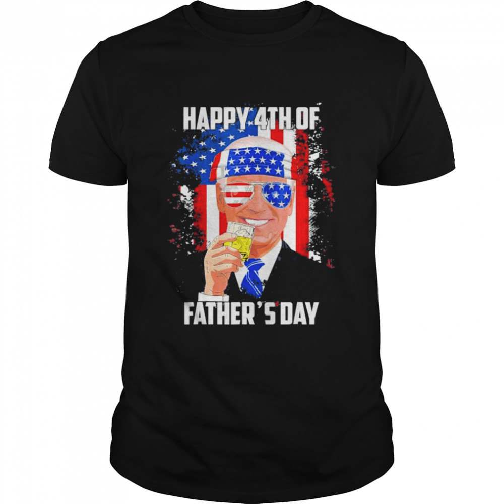 Joe Biden happy 4th of july confused father’s day shirt Classic Men's T-shirt