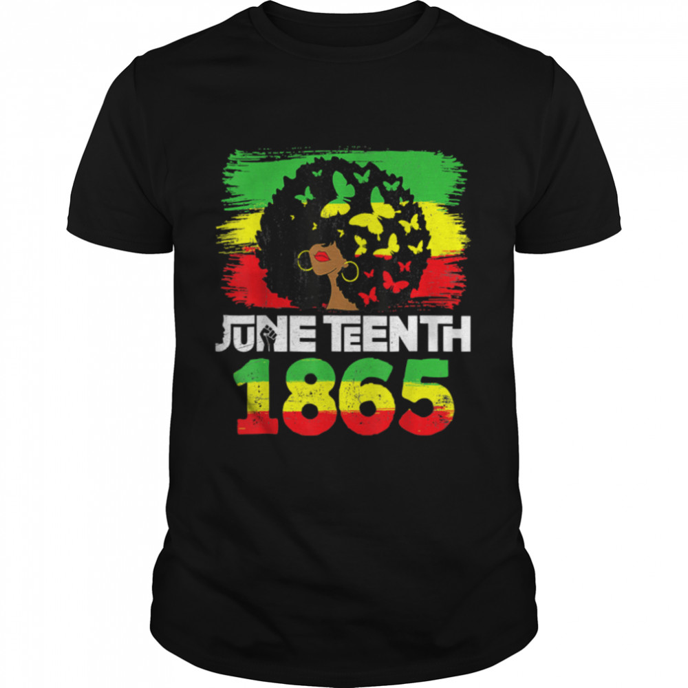 Juneteenth Is My Independence Day Melanin African American T- B09ZTR9X29 Classic Men's T-shirt