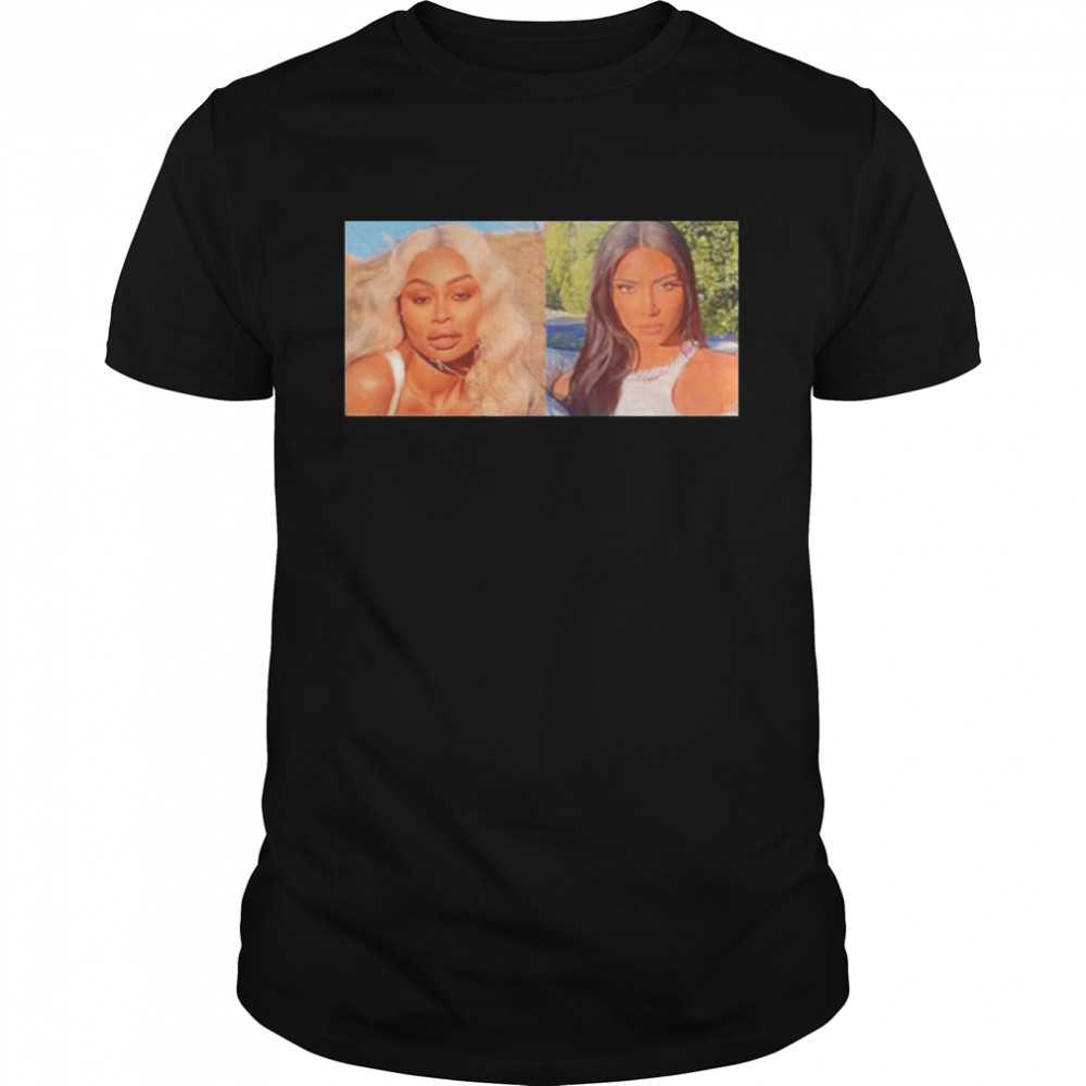 Kim Kardashian Blac Chyna Photos shirt Classic Men's T-shirt