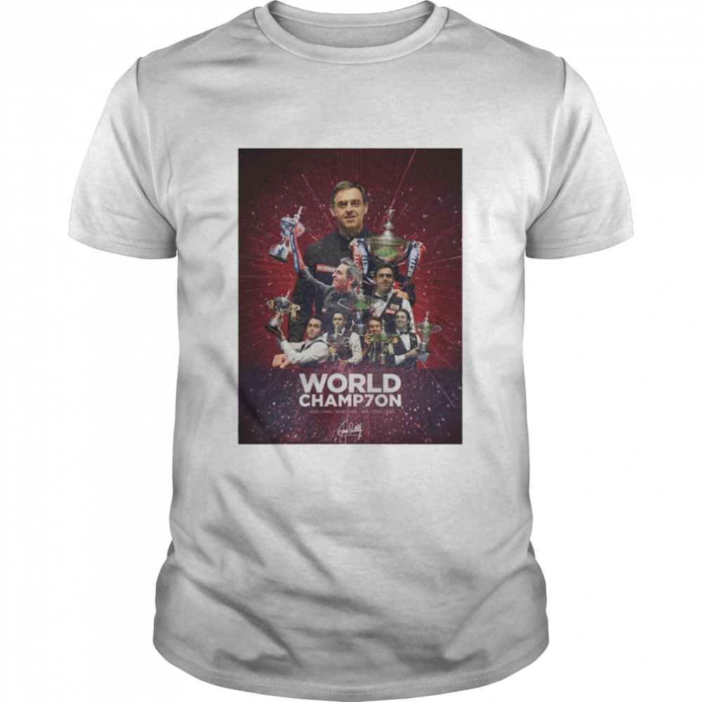 Ronnie O’sullivan Trophies Colour Design shirt Classic Men's T-shirt