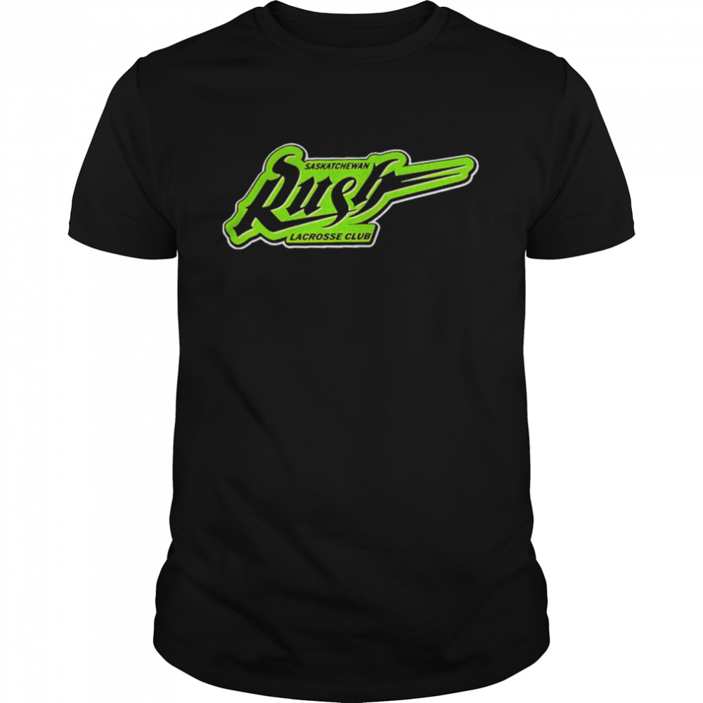 Saskatchewan Rush Lacrosse Club logo 2022 T-shirt