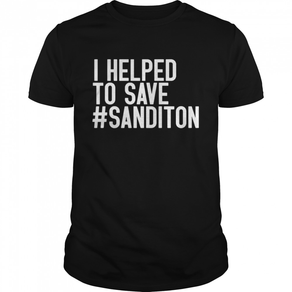 Shannon Greve Wears I Helped To Save #Sanditon Shirt