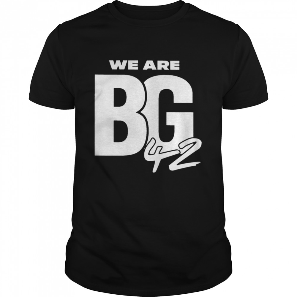 We Are Bg 42 logo T-shirt Classic Men's T-shirt