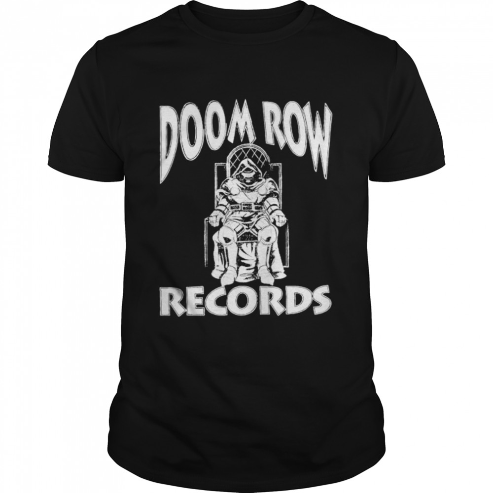 doctor Doom doom row records shirt