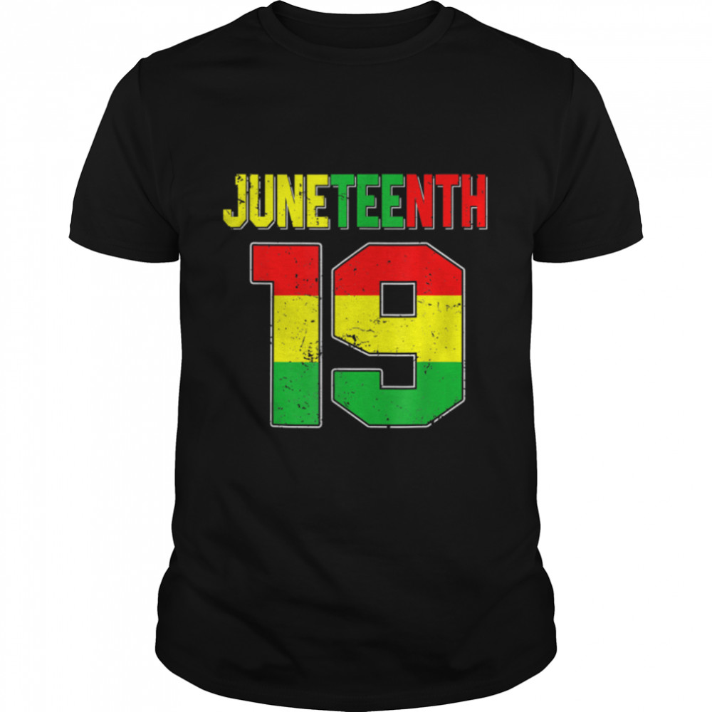 Juneteenth African American Freedom Black History June 19 T-Shirt B09Zts98Wk