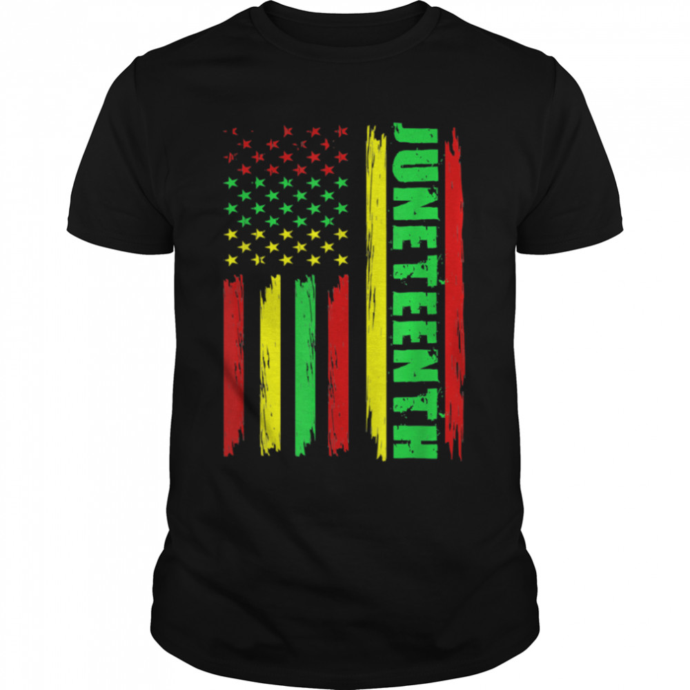 Juneteenth In Flag For Black History Day Black History Junet T-Shirt B09ZTZGGYL