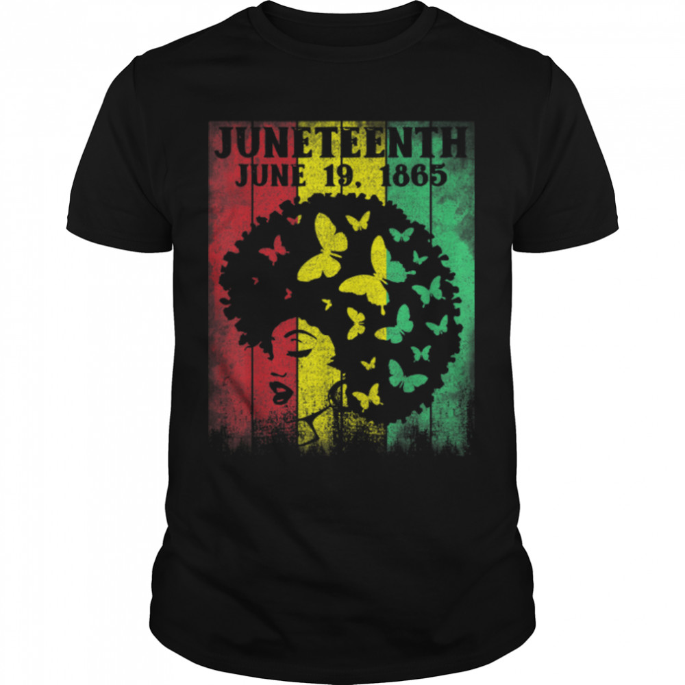 Juneteenth June 19th 1865 Ancestors African American Freedom T-Shirt B09ZTWW8FY