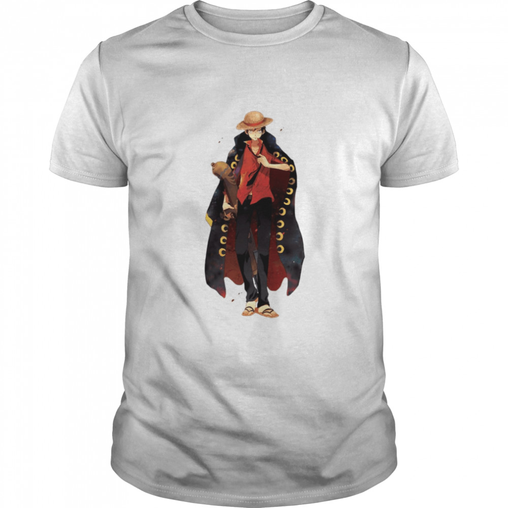 One Piece Monkey D. Luffy Pirate King character T-shirt