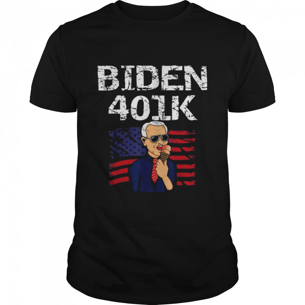 Biden 401 k antI Biden 4th july shirt Classic Men's T-shirt