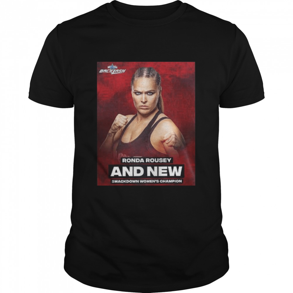 Ronda rousey and new smackdown womens champion shirt Classic Men's T-shirt