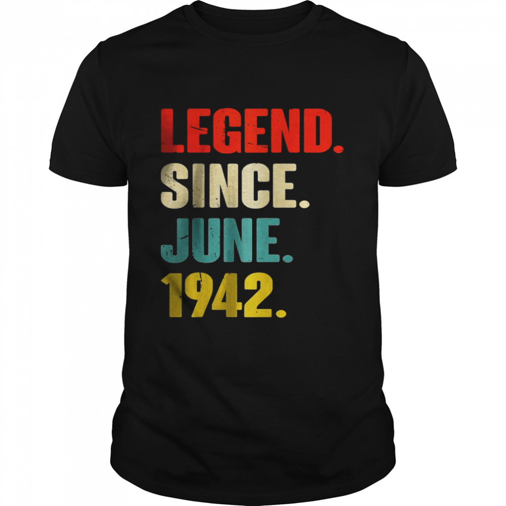Legend Since June 1942  Classic Men's T-shirt