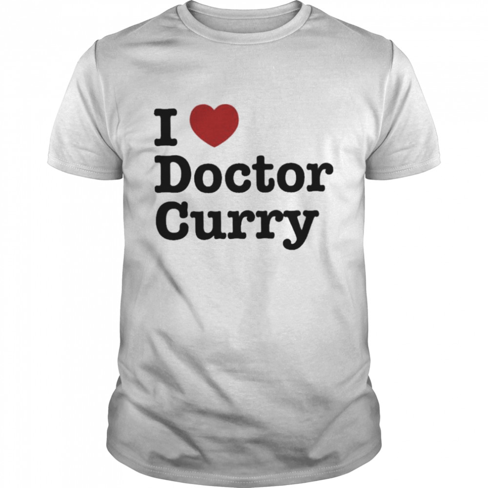No sys knows store merch I heart doctor curry shirt Classic Men's T-shirt