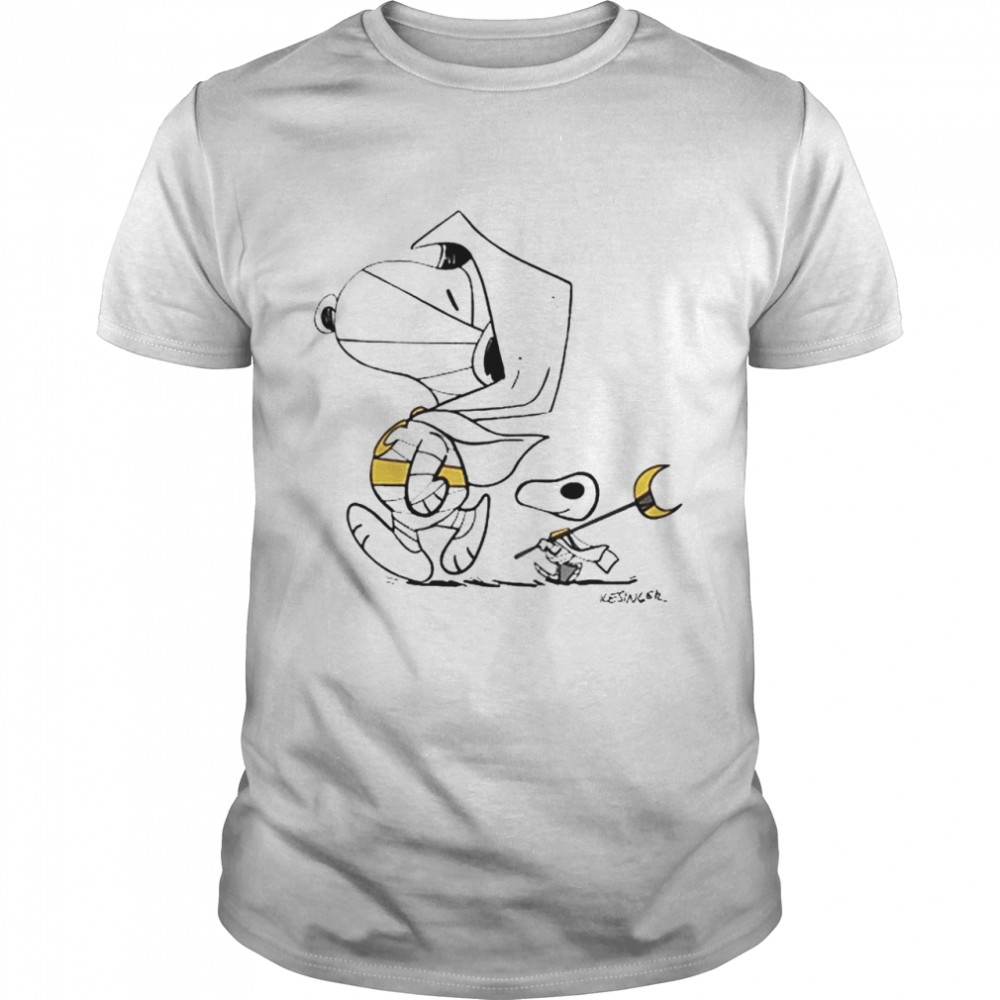 Snoopy And Moonknight Khonshu T- Classic Men's T-shirt