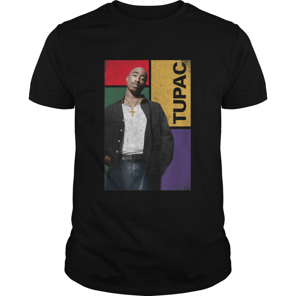 Tupac Vintage Squared T-Shirt