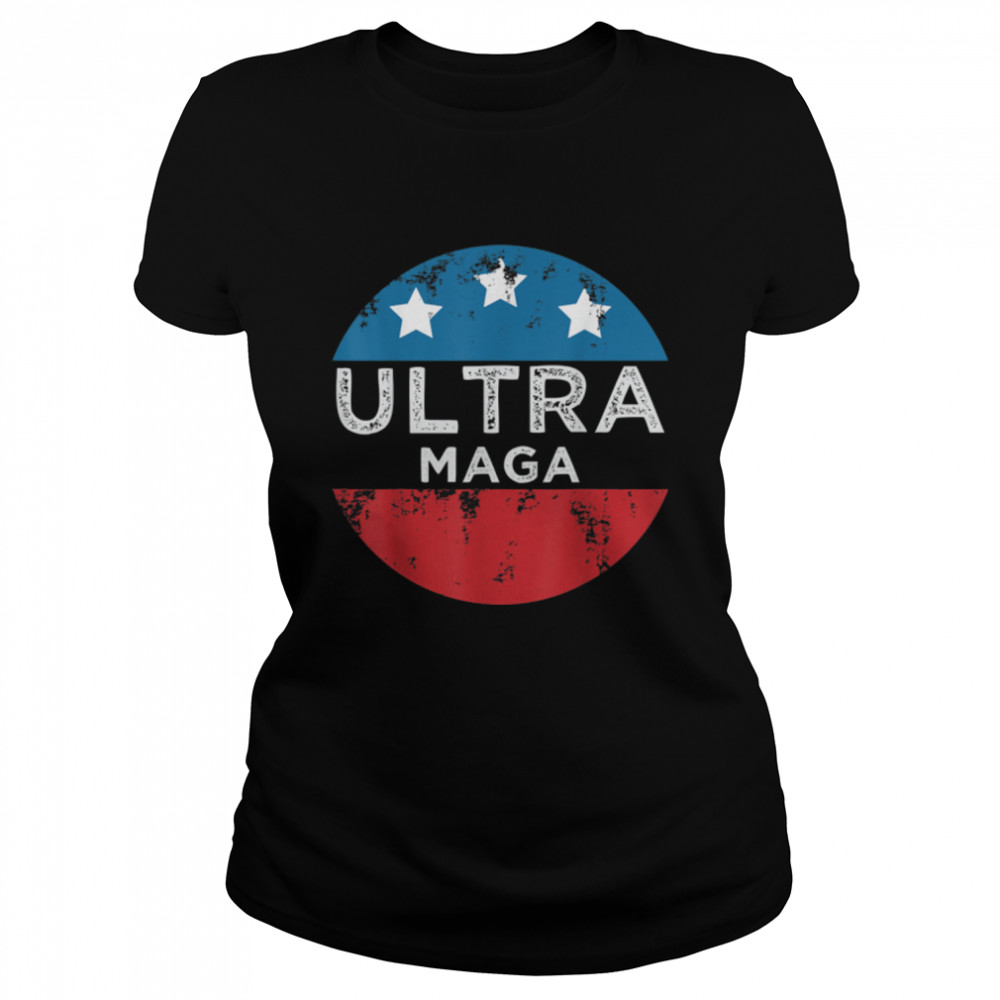 Anti Joe Biden Ultra Maga T- B0B1876N5B Classic Women's T-shirt