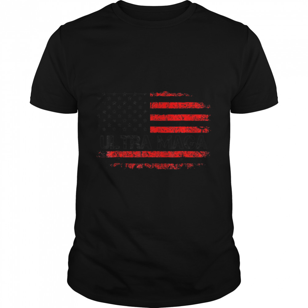 Anti Joe Biden Ultra Maga T- B0B1879G48 Classic Men's T-shirt
