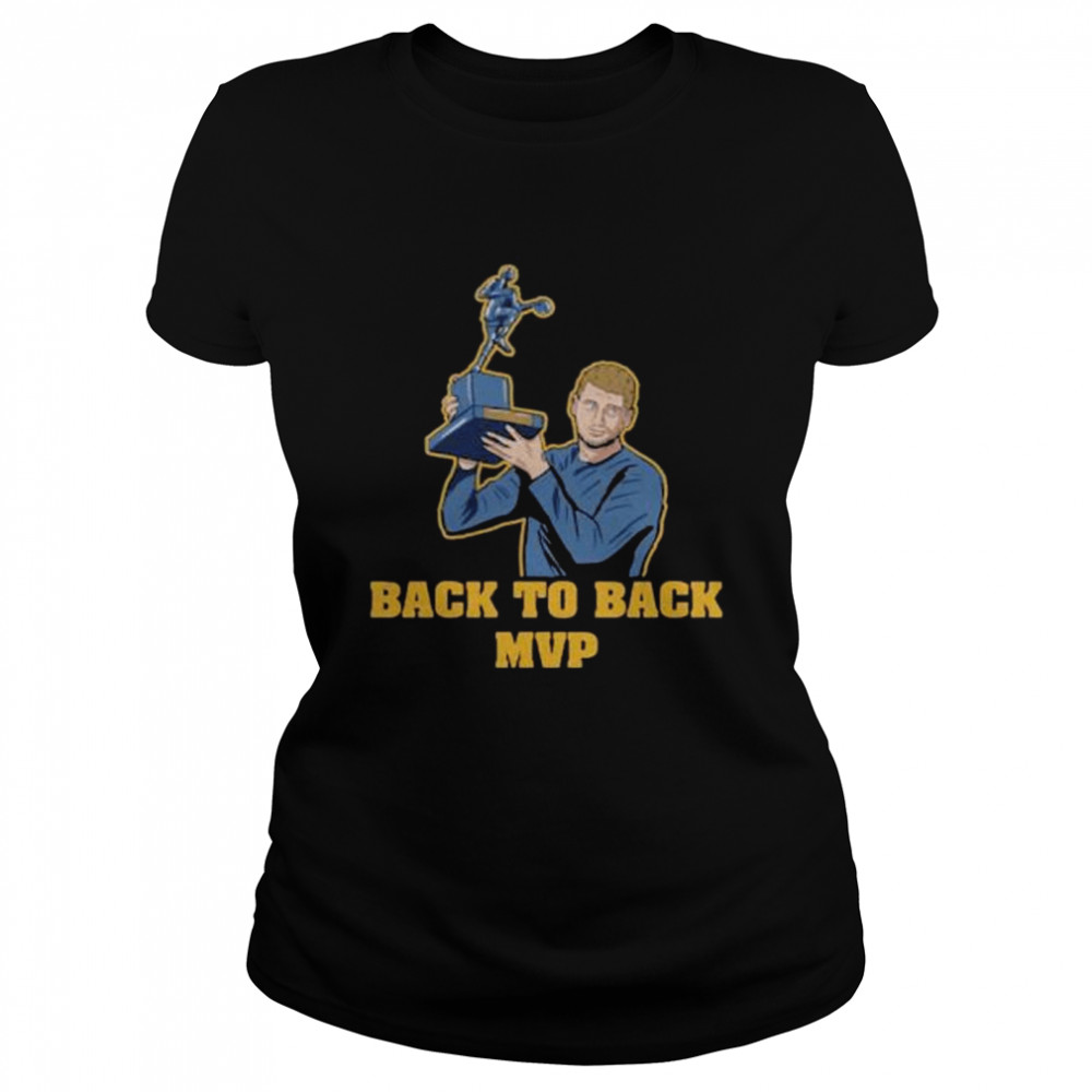 Back to back mvp shirt Classic Women's T-shirt