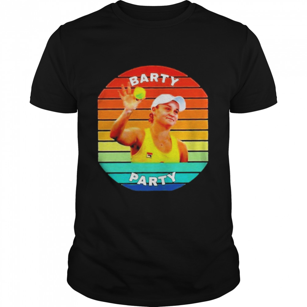 Barty Tennis Pro Australia Vintage  Classic Men's T-shirt