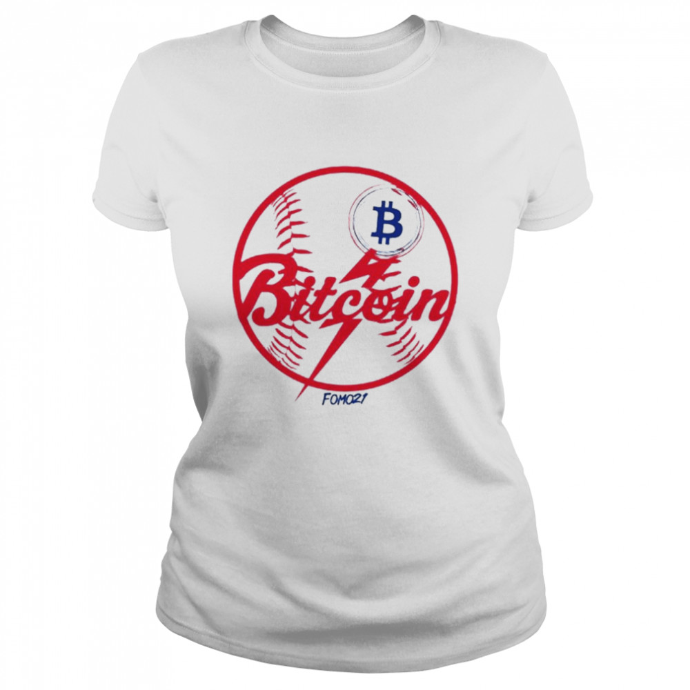 Bitcoin Baseball T-shirt Classic Women's T-shirt