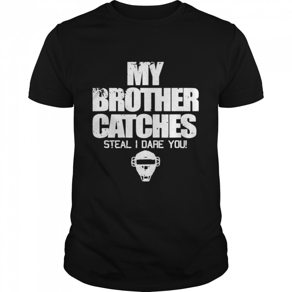 Brother Sister Baseball Catcher Shirt