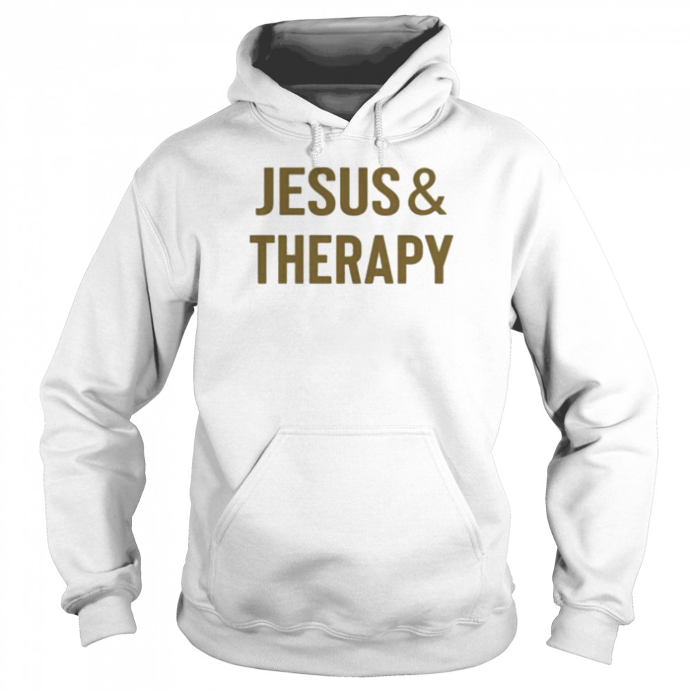 Clint Bryan Jesus And Therapy Boldapparel Merch T- Unisex Hoodie