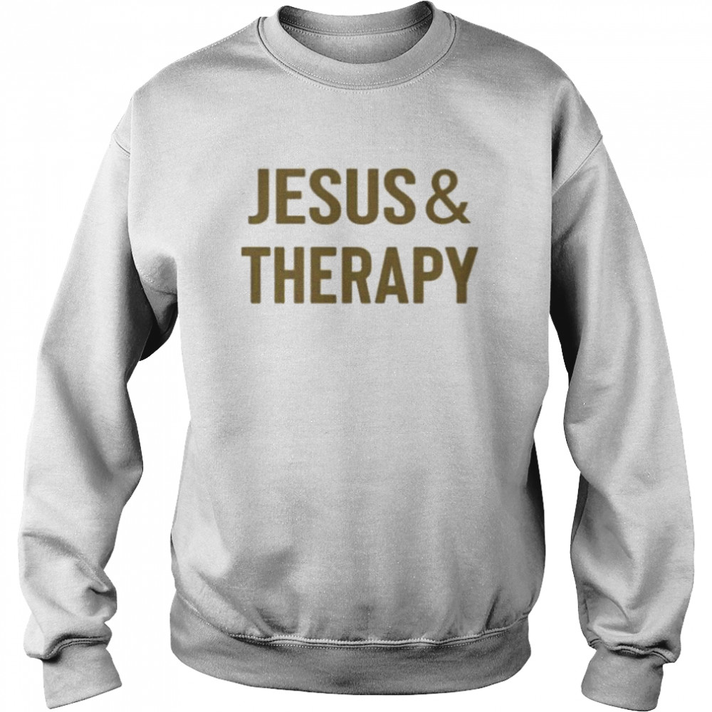 Clint Bryan Jesus And Therapy Boldapparel Merch T- Unisex Sweatshirt